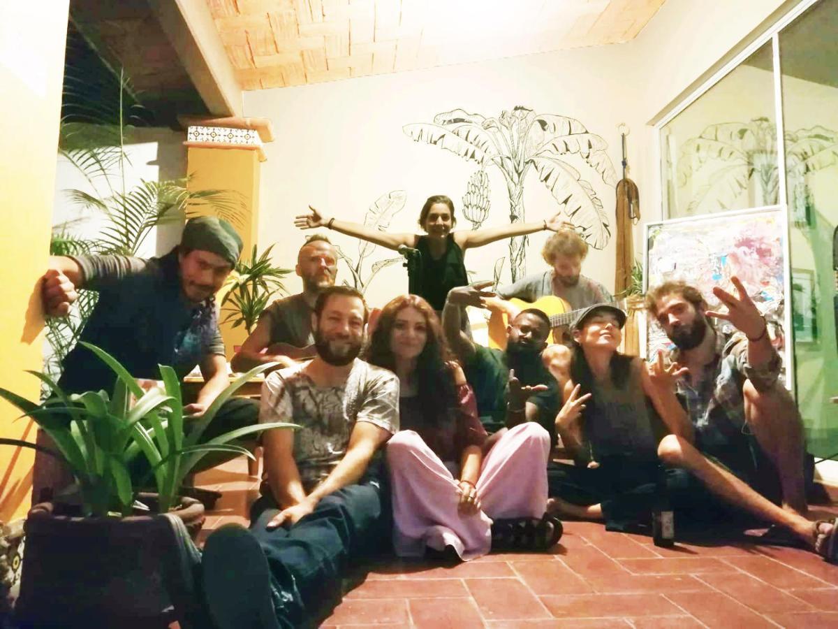 Los Nardos Hostel -Pet Friendly- Oaxaca Exterior foto